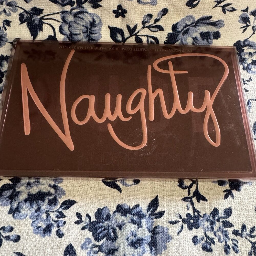 Huda Beauty Naughty Nudes Eyeshadow Palette - 18 Shades - NIB